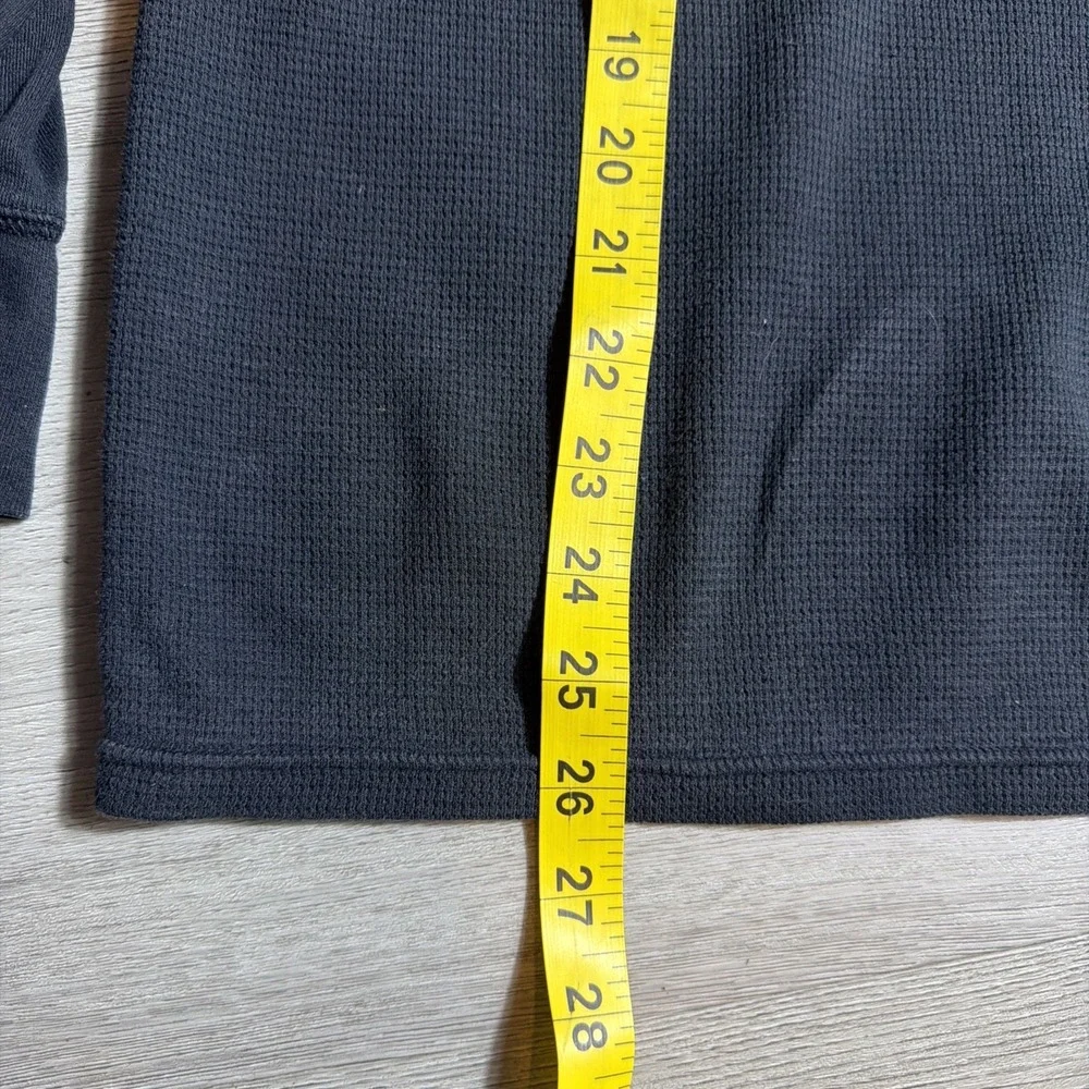 Polo Ralph Lauren Thermal‎ Long Sleeve Shirt Black Red Pony Size L